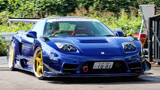 【NSXが100台集結】NSXだらけのイベント搬入ド派手マシン多数NSX FREAKS【4K】An event in which 100 NSX [upl. by Anneliese]