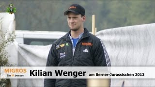 Wenger Kilian am BernerJurassischen Schwingfest Tavannes 2013 [upl. by Halla]