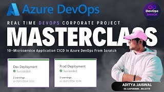 Azure DevOps Masterclass  10Microservice Real Time Application CICD DevOps Project From scratch [upl. by Sale]