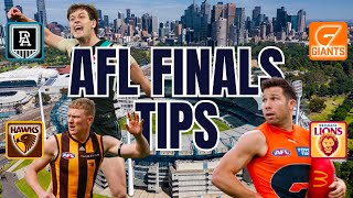 AFL Tipping Finals Week 2 2024  Who will win [upl. by Abih]