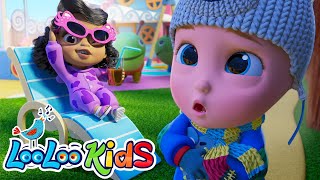 Hows The Weather Weather Song for Babies  Kids Songs and Nursery Rhymes  LooLoo Kids [upl. by Htezzil]