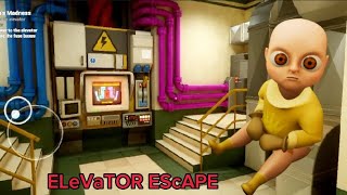 FINALLY Escaped By The ELEVATOR In THE BABY IN YELLOW  GAMEPLAY 52 [upl. by Yrotciv297]