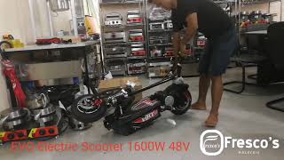 EVO Electric Scooter 1600W 48V Fresco [upl. by Mohamed]