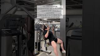 Seated Shoulder Press Machine Setup amp Technique [upl. by Arikihs]