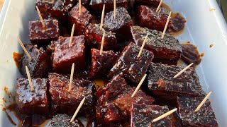 Brisket burnt ends recipe [upl. by Lleon910]