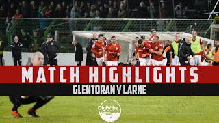 Glentoran vs Larne  European Playoff Final 2022 24 [upl. by Tenenbaum]