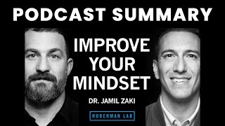 Dr Jamil Zaki How to Cultivate a Positive GrowthOriented Mindset  Huberman Lab Podcast [upl. by Ilsel]