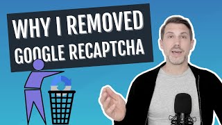 Why I Removed Google reCAPTCHA v3  3 Alternative Spam Protection Services For WordPress [upl. by Adnohr602]