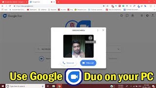 How to Use Google Duo on Windows PC or Laptop [upl. by Latsryk175]