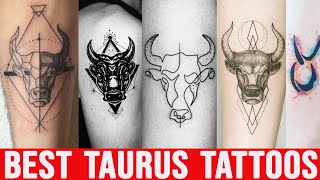 Top 30 Attractive Taurus Tattoo For Men And Women [upl. by Anirok]