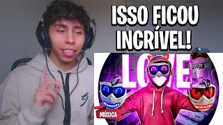 REACT 🎵 MÚSICA LOVE  MISTÉRIOSA OBSESSÃO 🎵 [upl. by Oitaroh]