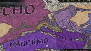 Crusader Kings 3  Wandering Nobles  Yuttina  Episode 2 We start our journey to Bizantium [upl. by Chelsey39]