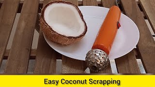 Coconut Scraper  Coconut Grater  ws [upl. by Boyes110]