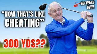 80 Year Old Golfer Aims To Hit Driver 300 Yards [upl. by Livvi155]