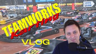 TeamWorks Letchworth Karting Vlog  My FIRST Visit [upl. by Newo]