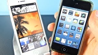 Top 5 Themes for iPhone 54S43Gs iPod Touch 5G4G 612 amp 61  Best iOS 6 Evasi0n Themes [upl. by Ahsienod]