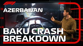 Sainz amp Perez Clash In Baku  Jolyon Palmers Breakdown [upl. by Jammie]