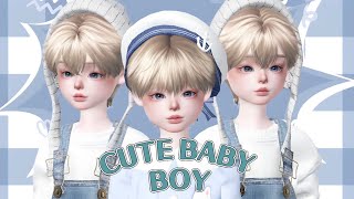 ZEPETO FACE TUTORIAL  CUTE BABY BOY ✨ [upl. by Stander]