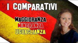 Lezione Tedesco 28  I comparativi di Maggioranza di Minoranza e di Uguaglianza in lingua tedesca [upl. by Kendry]