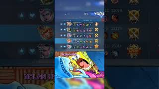 Hyper kont shortsmlbb mobilelegends mlbb spongebob [upl. by Drisko180]