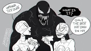 VENOM tries SOSIG  COMIC DUB [upl. by Leorsiy282]