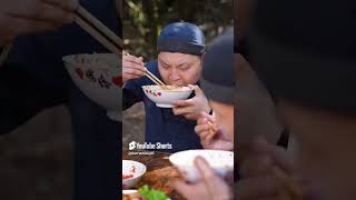 吃饭我只服南哥，天天吃肉不长膘！农村美食吃播辣椒酱抖音美食tiktok美食盲盒spicy [upl. by Parthena]