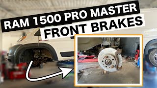 How To Change Brakes  RAM 1500 ProMaster [upl. by Amarillis]