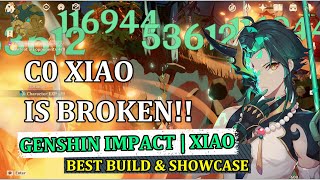 4K  BEST BUILD amp SHOWCASE FOR XIAO  WEAPON  ARTIFACTS  TEAM SET UP  GENSHIN IMPACT [upl. by Ayala]