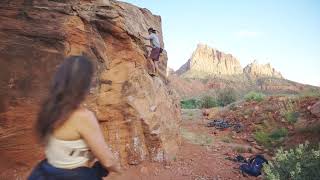 Bouldering in Zion National Park  The Globe [upl. by Undry]