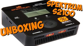 Spektrum S2100 Smart Charger Unboxing [upl. by Harness]