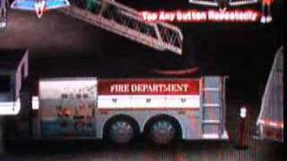 Jeff Hardy doing a swanton off a firetruck [upl. by Karin]