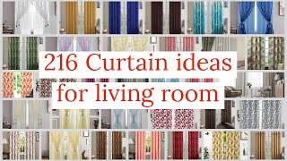 216 curtain ideas for living room  curtain design for home interior  sheer curtains ideas  2023 [upl. by Nochur]