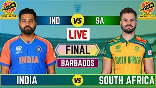 Live Last 5 Overs IND vs SA Final Match [upl. by Ahsei870]