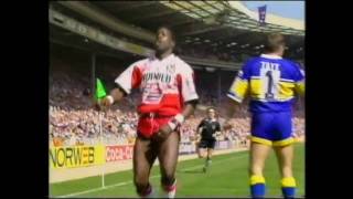 Martin Offiah Wembley 1994 [upl. by Tova]