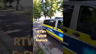 einsatzfahrtenfilmer rettungsdienst rostock automobile [upl. by Yenhoj308]