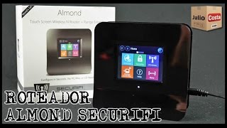 Roteador com Visor Touch Screen Almond Securifi [upl. by Derayne80]