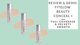 REVIEW amp DEMO FITGLOW BEAUTY CONCEAL  Integrity Botanicals [upl. by Gearard]