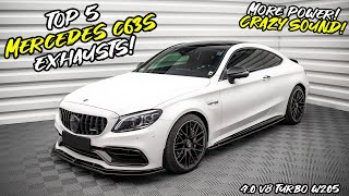 Top 5 AMG C63s Exhausts 2023 [upl. by Enomahs]