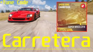 Carretera Speed Zone Extreme Track Toys S2 998  Tune Code  Forza Horizon 5 [upl. by Annoet]