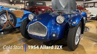 1954 Allard J2X  Cold Start amp Road Test [upl. by Sorvats]