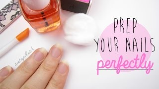 Prep Your Nails Perfectly [upl. by Adnilrem384]