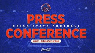 Boise State Football Press Conference Dirk Koetter Week 11  Nov 4 2024 [upl. by Ubald]