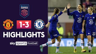 Uniteds perfect WSL start ENDED 😲  Man United 13 Chelsea  WSL Highlights [upl. by Rufus551]