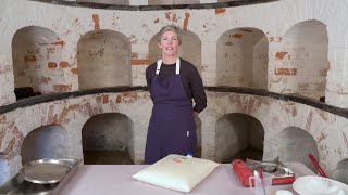 Making a washed rind cheese in the cellar at Vaucluse house  Kristen Allan Artisan cheesemaker [upl. by Stroup]