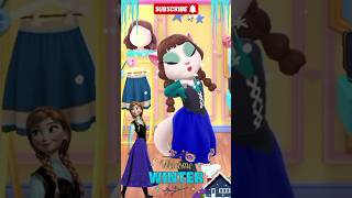 Frozen Makeover My talking angela 2 shors cartoon disney makeover angela2 catnap cosplay [upl. by Ahsino108]