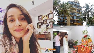 Shraddha Kapoor House Inside Interior amp Outside View from Juhu Mumbai [upl. by Euqirrne]