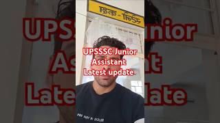 UPSSSC Junior Assistant 1262 typing dateUPSSSC latest news shorts shortvideo trending viral [upl. by Acissehc]