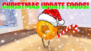 SECRET STAYCATION  CHRISTMAS UPDATE FOODS [upl. by Clarey]