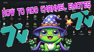 Add 7TV Emotes to Your Twitch Channel 2024  Twitch Streamer [upl. by Alecram]