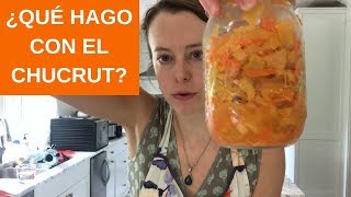 CÓMO Y POR QUÉ COMER EL CHUCRUT y otros fermentos vegetales [upl. by Llyrrad]